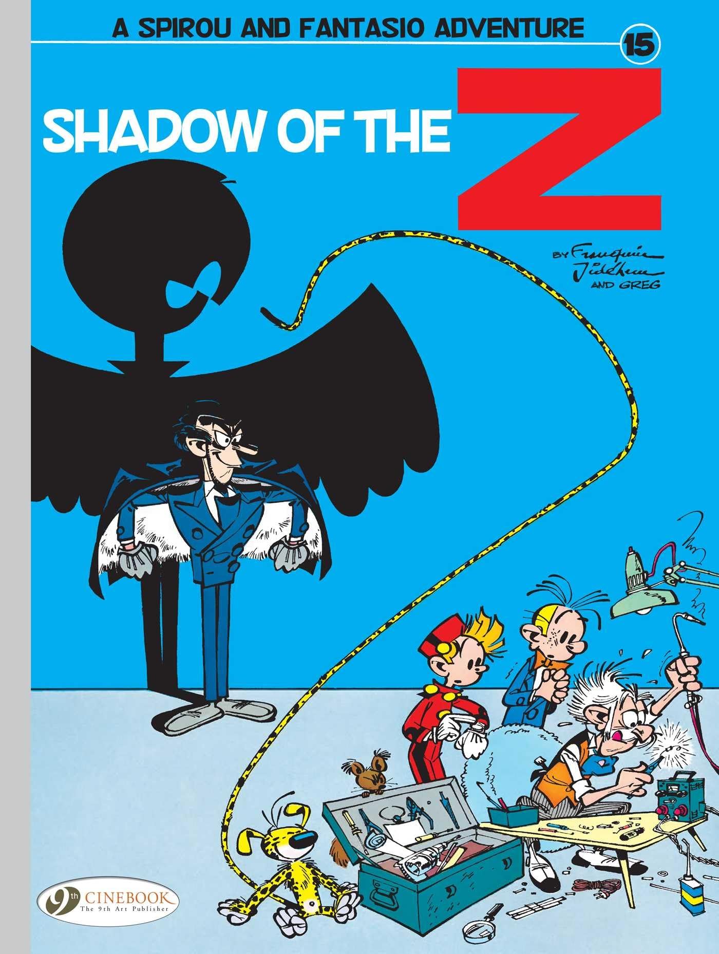 Spirou & Fantasio Vol. 15: Shadow of The Z by Andre Franquin (Paperback Book)