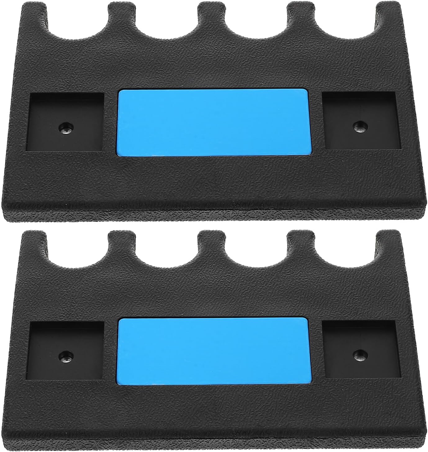 2pcs Pool Cue Holder Weighted with Non-slip Base Pool Stick Rack Organizer for Billiard Table Accessories for Game Room