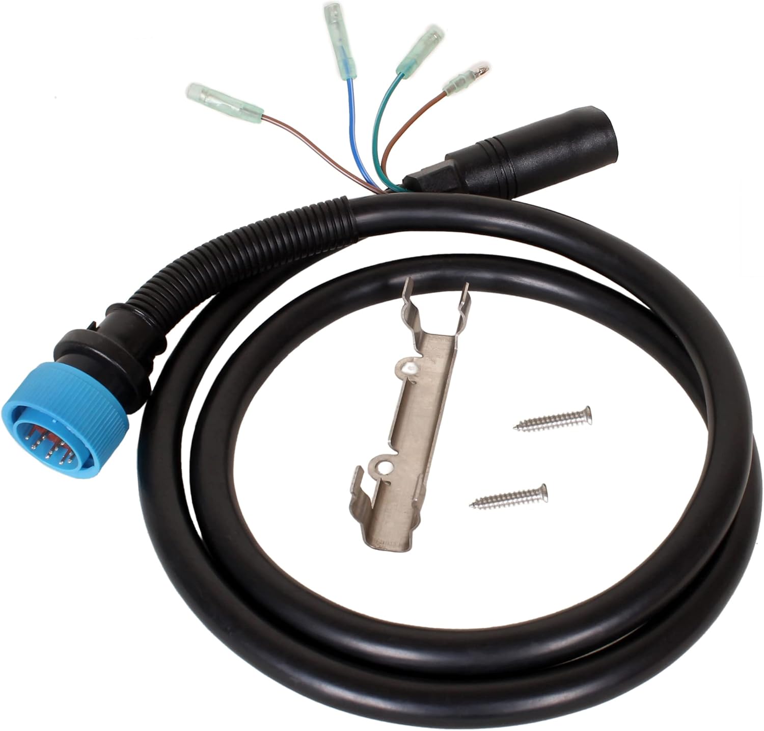 SouthMarine Boat Motor 84-896542T05 Ignition Wire Adapter Harness Assembly for Mercury Mariner Quicksilver Mercruiser Outboard Engine Remote Control Box, 8 Pins to 14 Pins, 5ft /1.52m