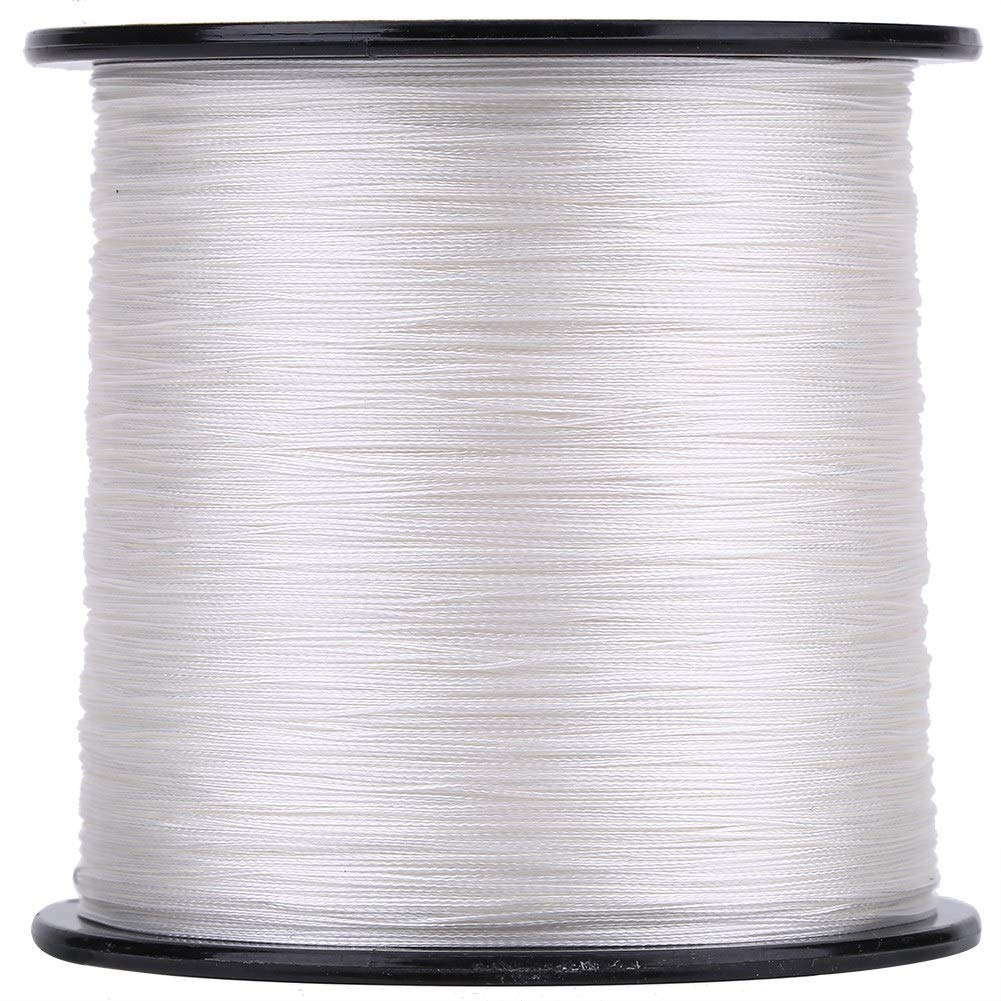 1pc 4 Strands Fishing Lines, 500m PE Super Strong Braided Fishing Line Multi Filament Fish Rope Cord for Saltwater or Freshwater Fish (0.6)
