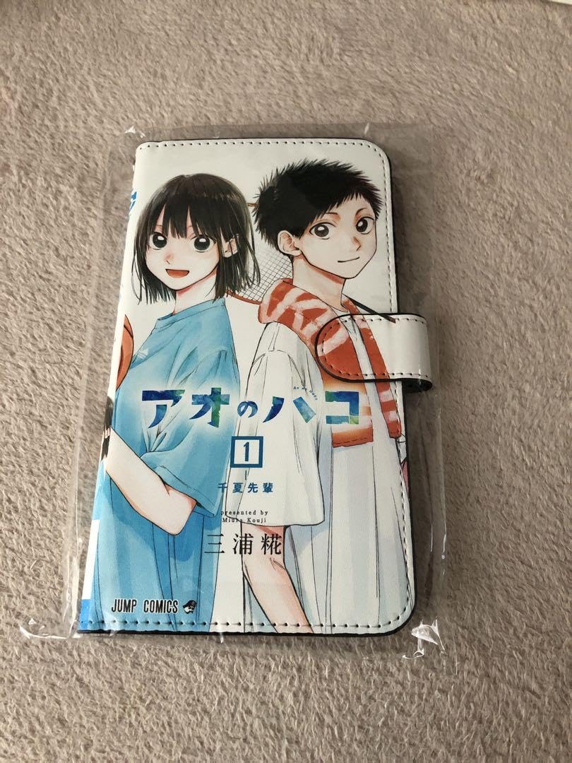 アオのハコ 手帳型ケース 新品 Amazon.co.jp: アオのハコ 第1巻 スマホケース : 文房具