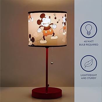 Amazon.co.jp: Mickey Mouse 90Th Stick Lamp : Home & Kitchen