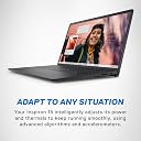 Dell Inspiron 3530 Laptop - 15.6-inch FHD (1920x1080) Display, Intel Core i3-1305U Processor, 8GB DDR4 RAM, 512GB SSD, Intel UHD Graphics, Windows 11 Home, Onsite Service - Carbon Black gallery image