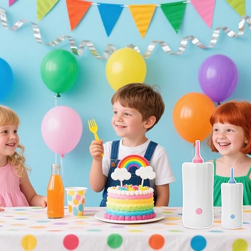 Miniatura 6 de Ball Pump Balloon Pumps Electric, Balloon Pump Portable Long Animal Balloon Pump, Electric Blower Machine Inflator Basketball Pump 260 Balloon Pump