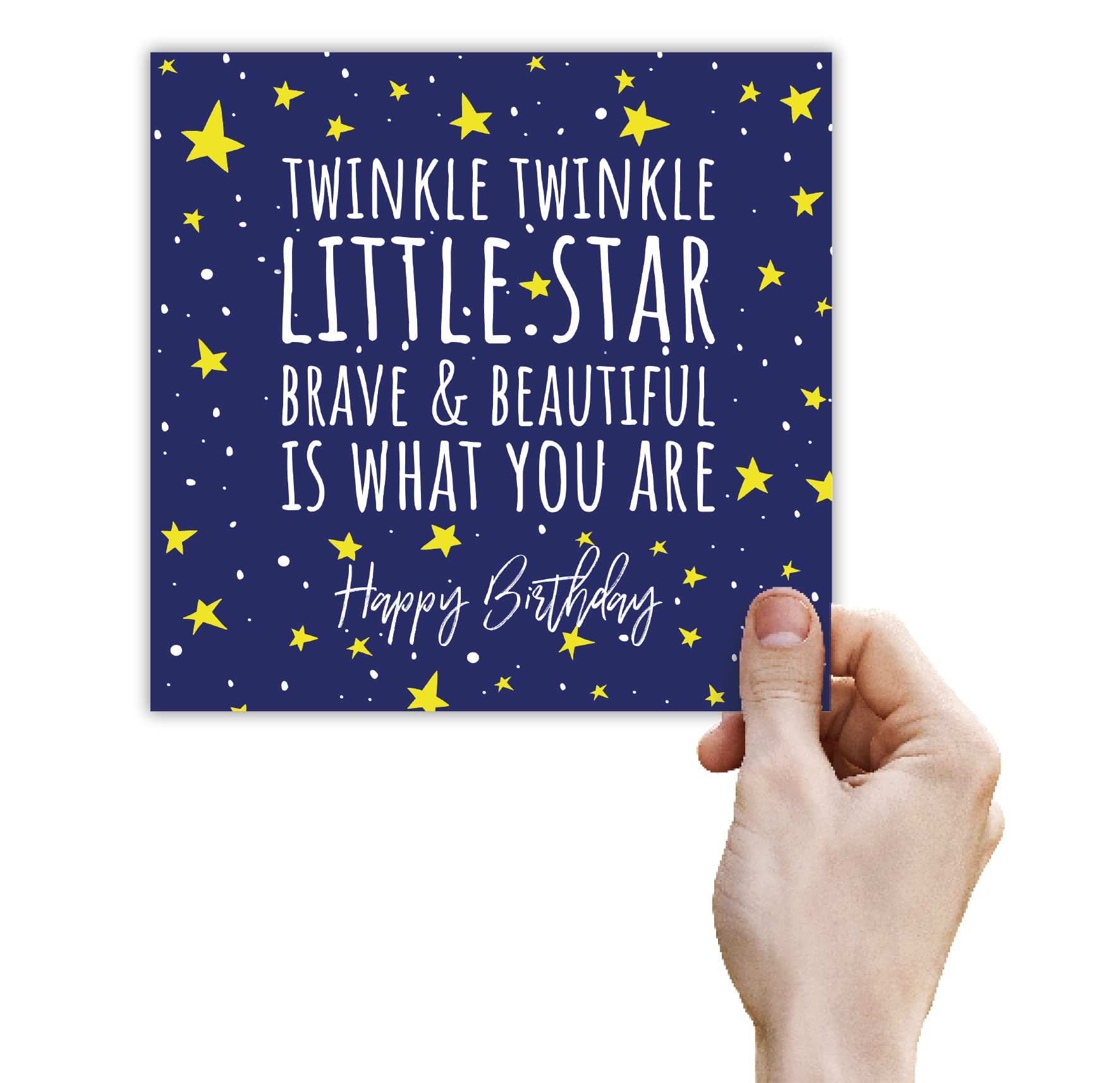 Punkcards - Biglietto di Compleanno Divertenti per Amico - Happy Birthday Wonderful! - Biglietto di Compleanno Amico Femmina - Biglietto di Compleanno Speciale Amico