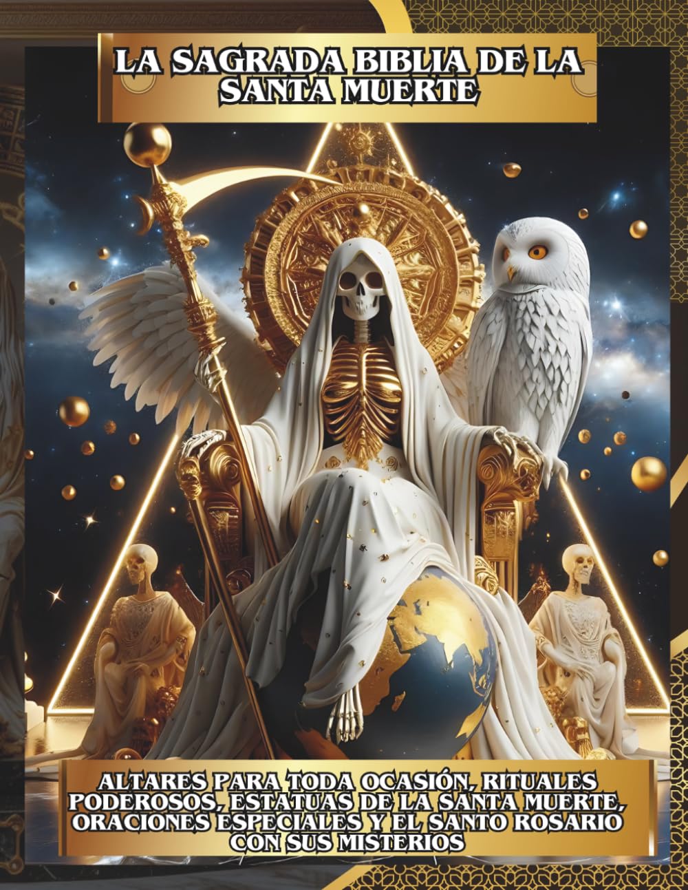 La Sagrada Biblia de la Santa Muerte Libro 2 de 2: Altares para Toda Ocasión, Rituales Poderosos, Estatuas de la Santa Muerte, Oraciones Especiales y el Santo Rosario con sus Misterios