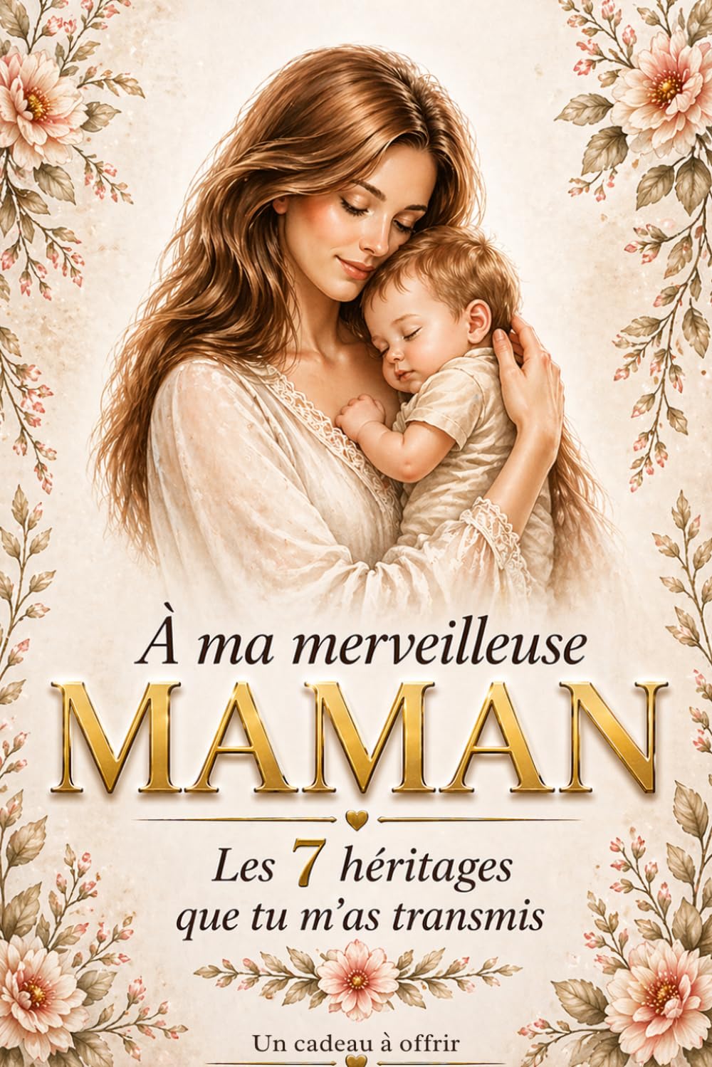 À ma merveilleuse MAMAN Les 7 Héritages que tu m’as transmis Un cadeau à offrir: Un hommage pour dire merci et reconnaître l’essentiel – Livre idéal pour la fête des mères, un anniversaire ou Noël.