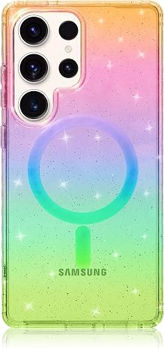 Tuokiou for Samsung Galaxy S25 Ultra Magnetic,Compatible with MagSafe,Women Girl