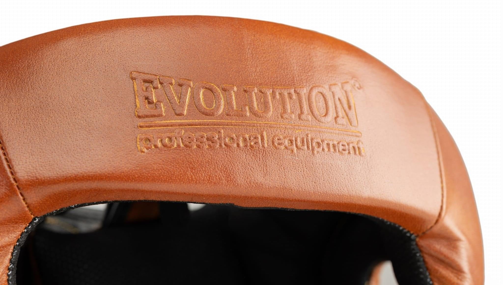 Kask bokserski ze skóry naturalnej Retro Evolution L