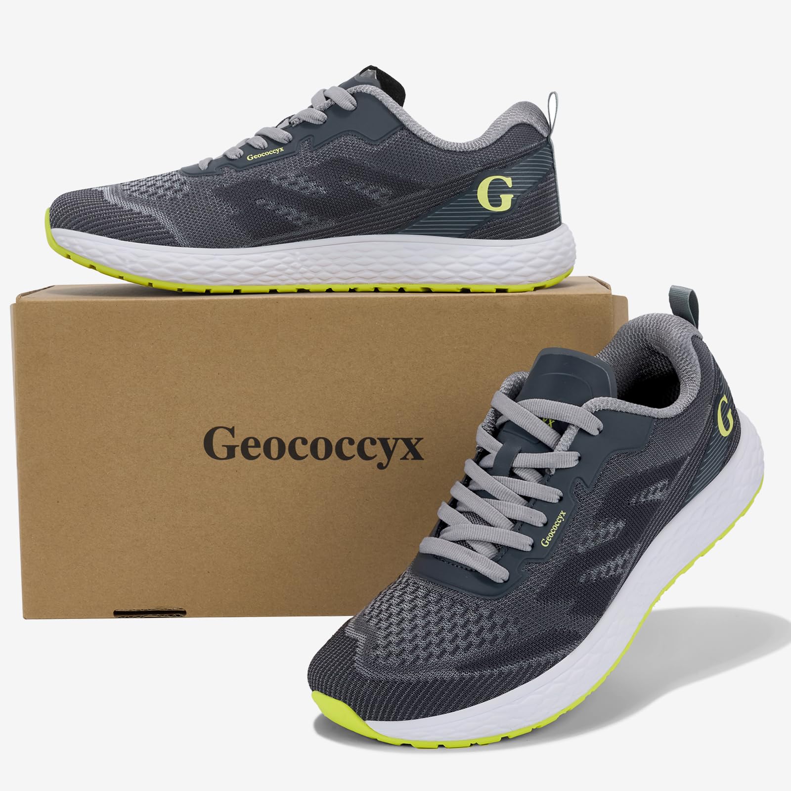 Scarpe da Ginnastica Uomo Punta Larga Running Sneakers Traspiranti Fitness