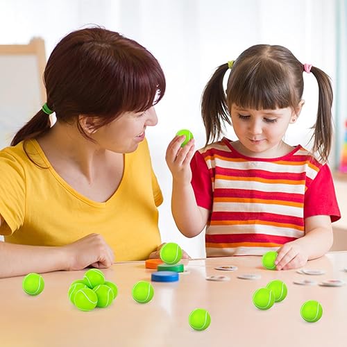 Miniatura 4 de 24 pelotas inflables de tenis para niños, pelotas deportivas de goma de 1.260 in a granel para recuerdos de fiesta, rellenos de bolsas de regalo,