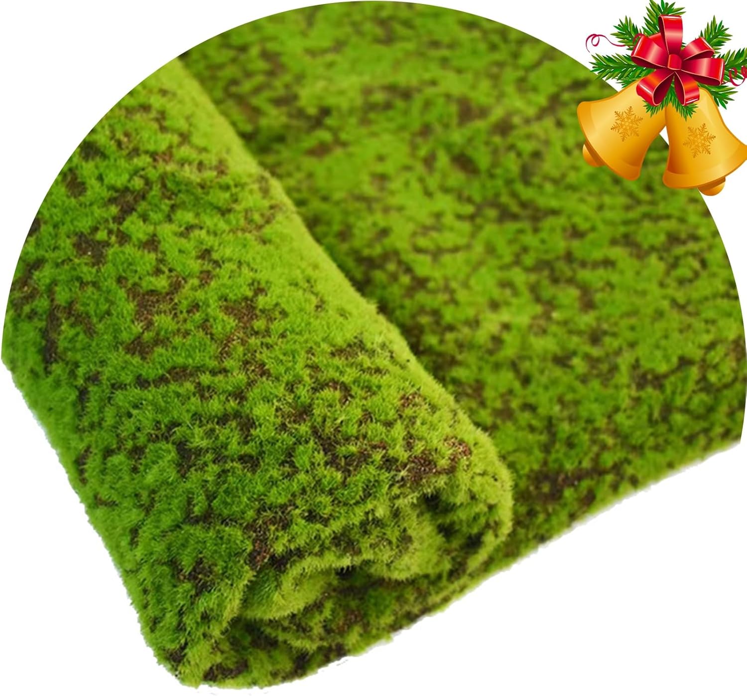 Artificial Turf Moss Wall Panel Mat Landscape Grass Fake, Mats 1x1m (D)