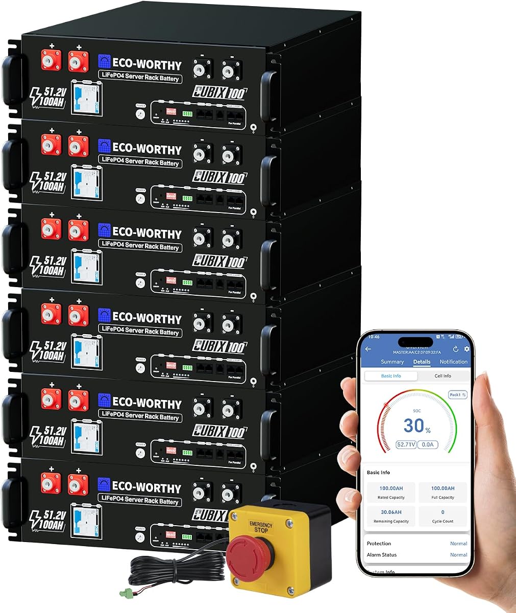 ECO-WROETHY Cubix100 48V 600Ah