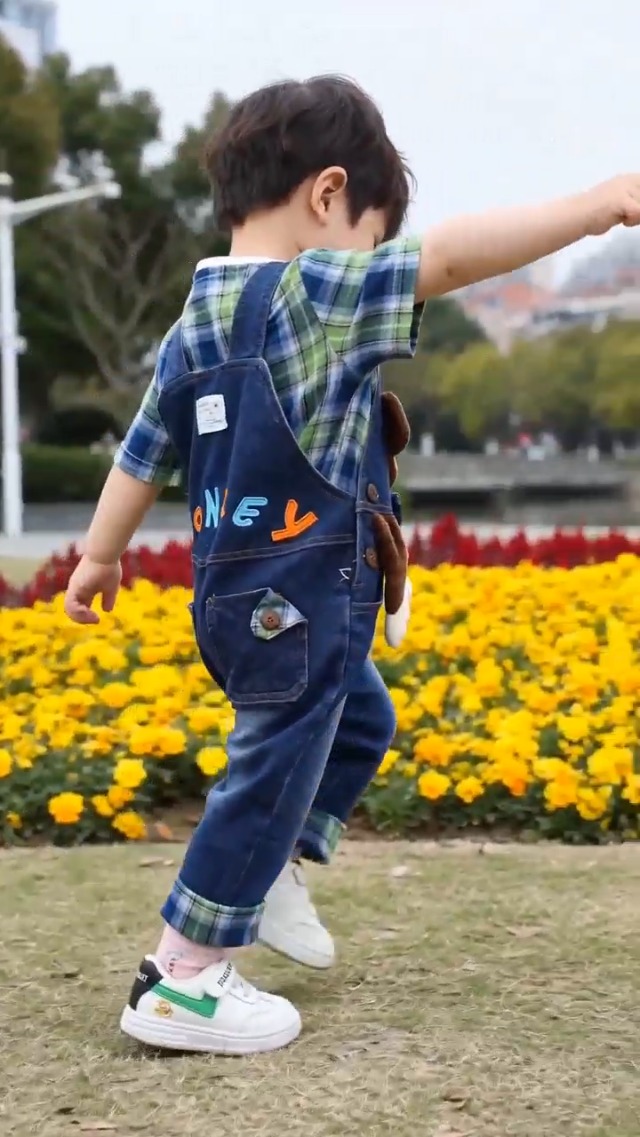 Amazon.com: KIDSCOOL SPACE Baby Boy Girl Jean Overalls,Toddler