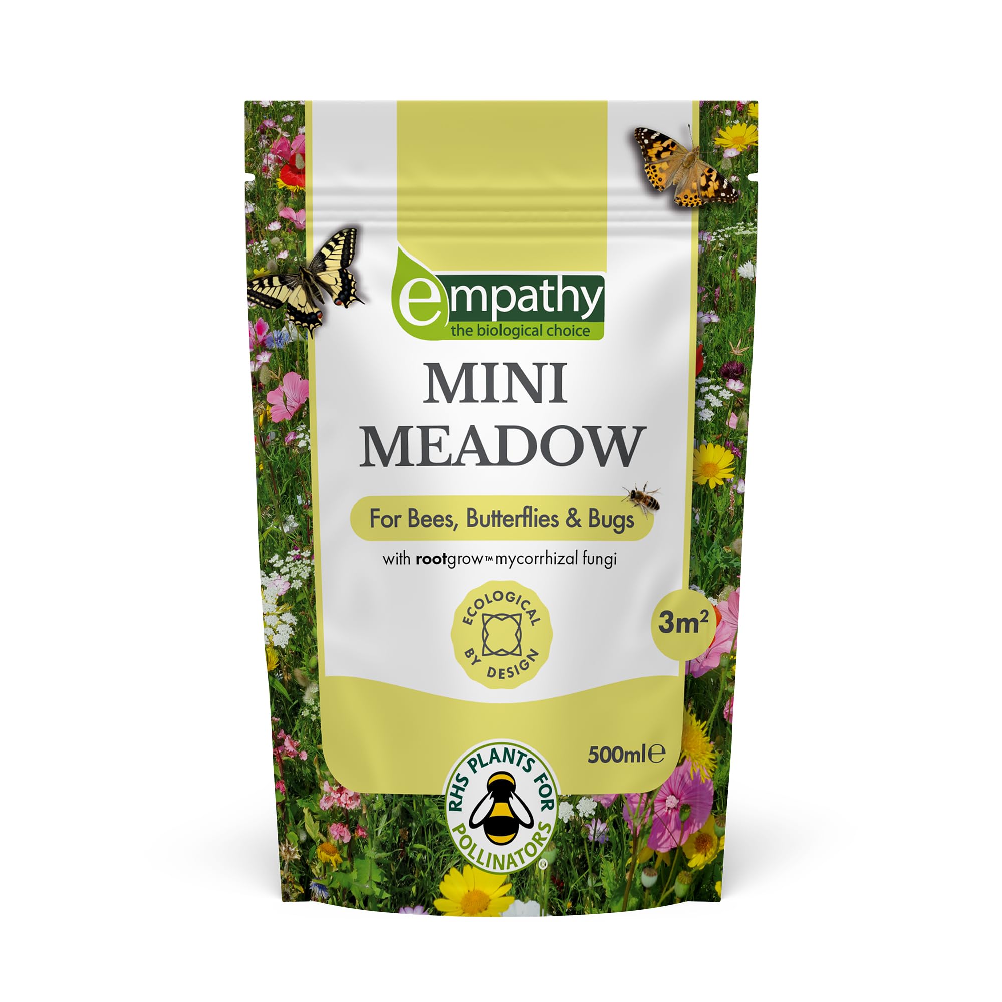 Plantworks Ltd MMRG01 Empathy Mini Meadow Easy Sow Wild Flower Seed 3m², Multi