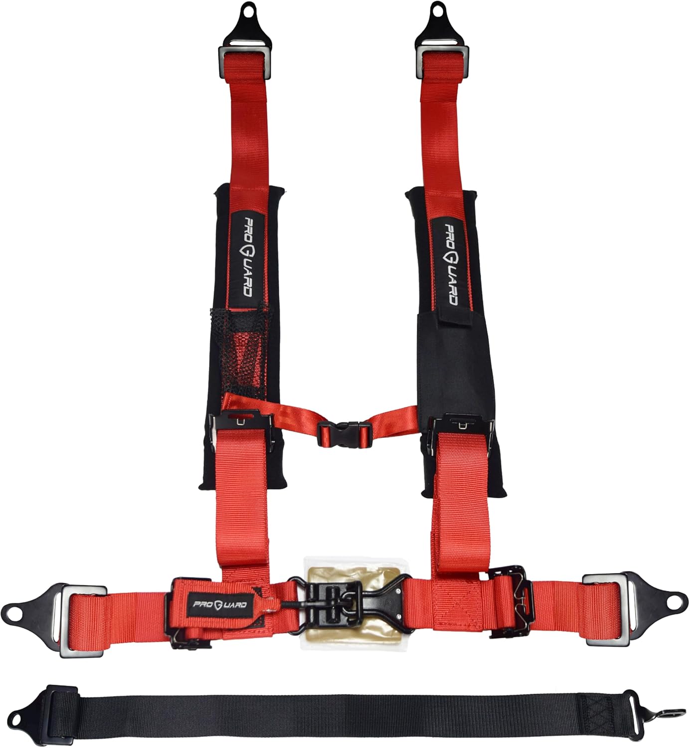 PROGUARD Offroad Harnesses with 2" Nylon Straps & 5 Points of Contact - Compatible with All UTVs incl Polaris, Kawasaki, etc