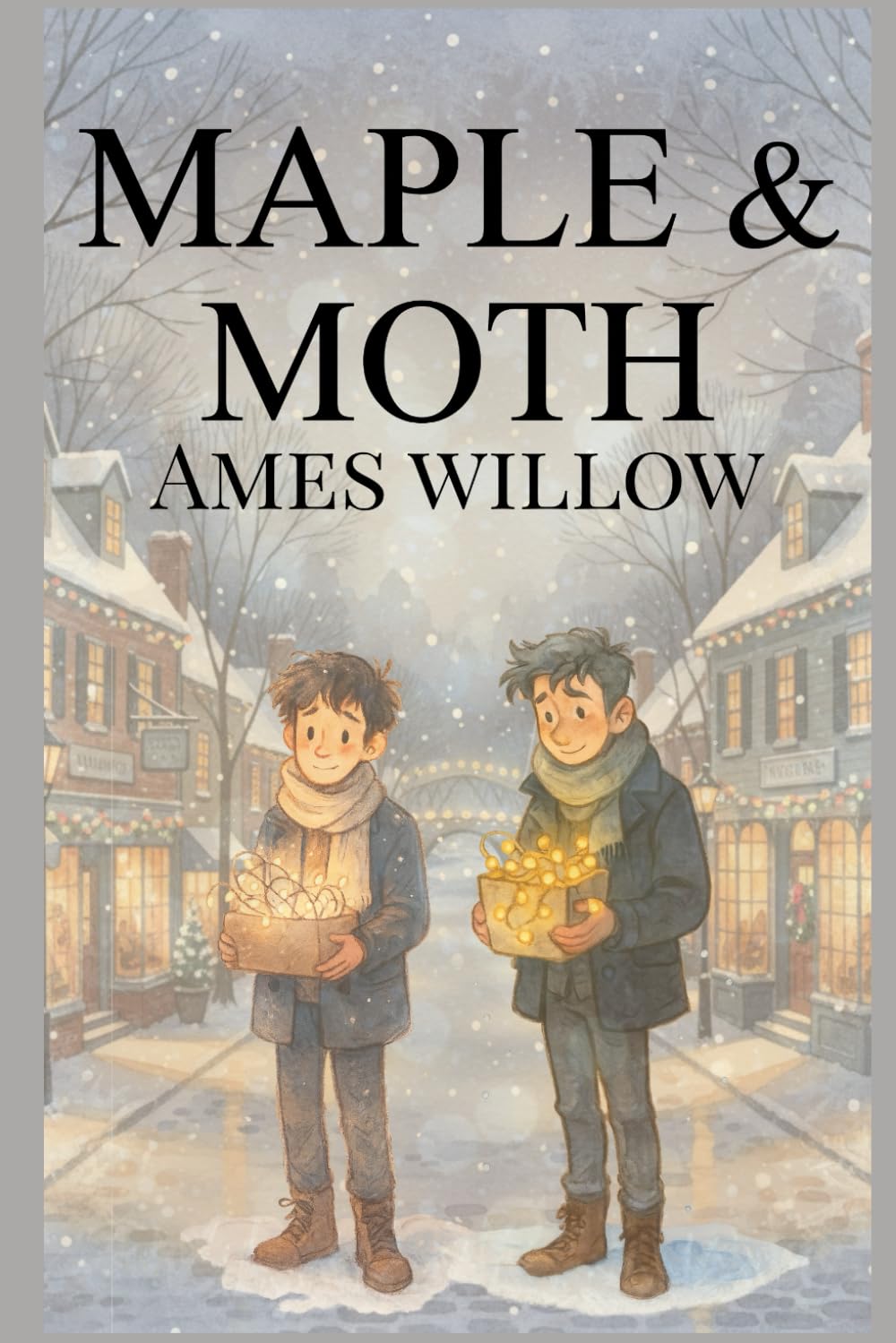Maple & Moth: A Grumpy Sunshine M/M Romance (Willowbend Hearts)