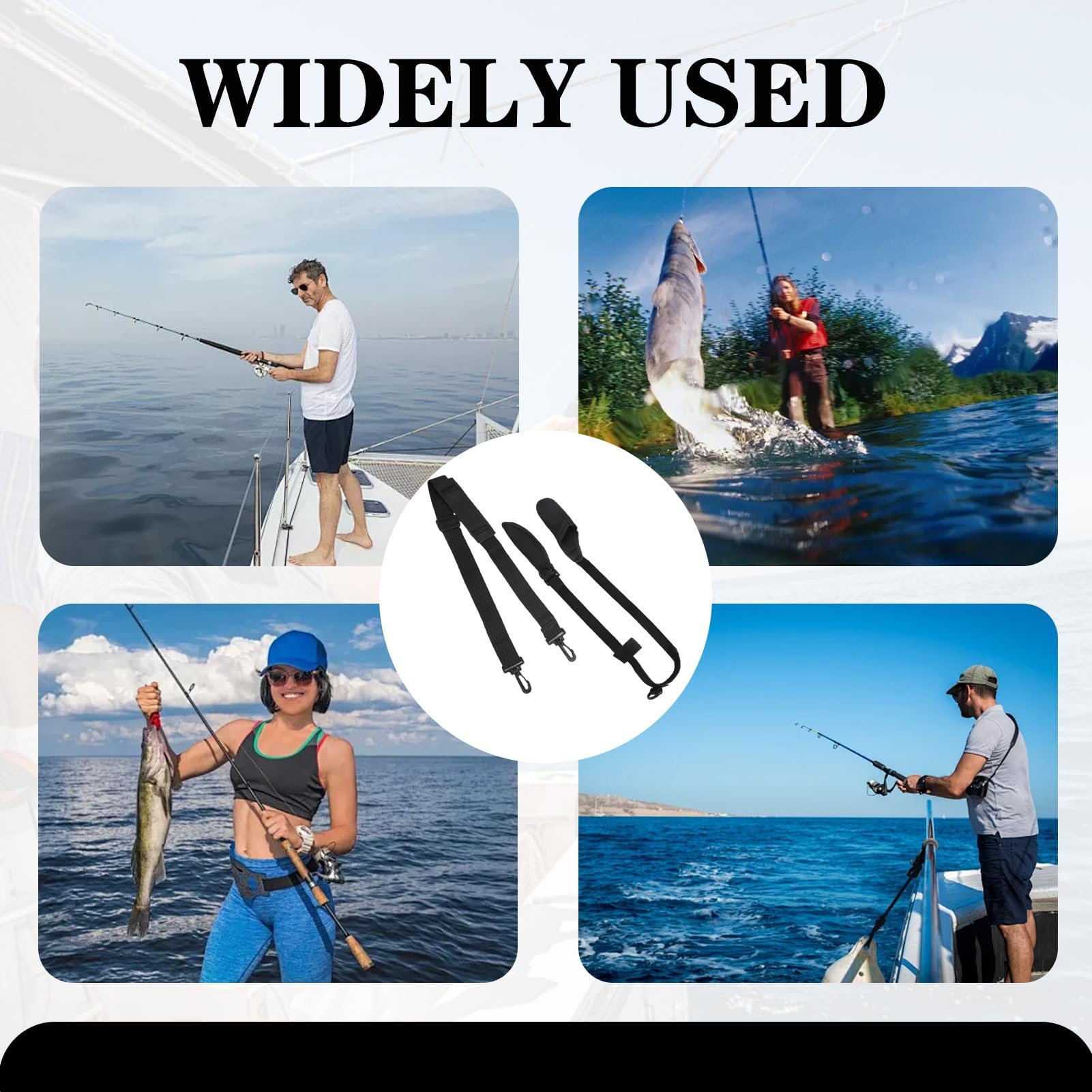 Protector de Caña de Pescar Ajustable en Neopreno Magic Baits - Cinta Protectora Resistente y Duradera para Cañas de Pesca de,para Transporte Seguro y Protección Óptima (1)