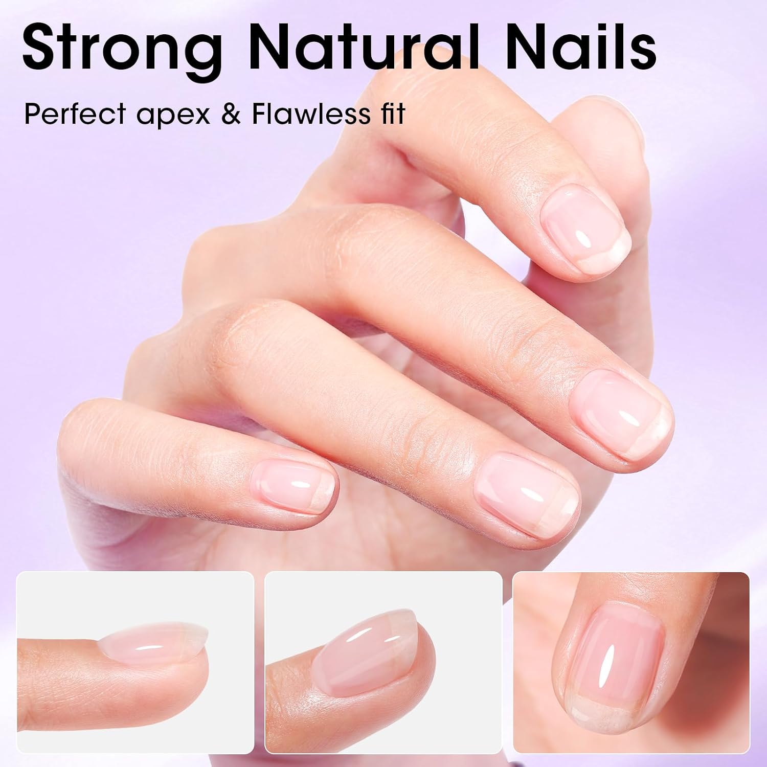 GELLEN Builder Gel For Nails, 18ml Clear Hard Gel For Nail Extensions