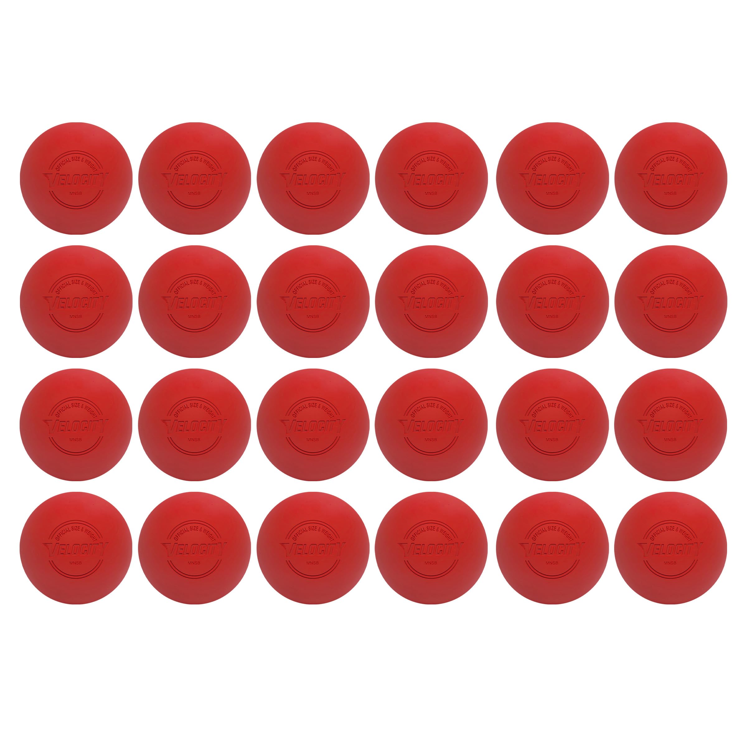 Velocity Lacrosse Balls - 1, 2, 3, 6, 12, 18, 24, 36, 60 and 120 Packs - for Practice, Official NFHS and College Approved Size
