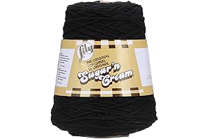 Lily Sugar'n Cream Yarn Cones: Superior Cotton for Knitting and Crocheting Wonder