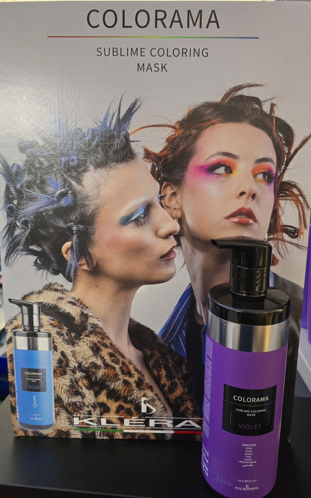 maschera colorata violet 500ml