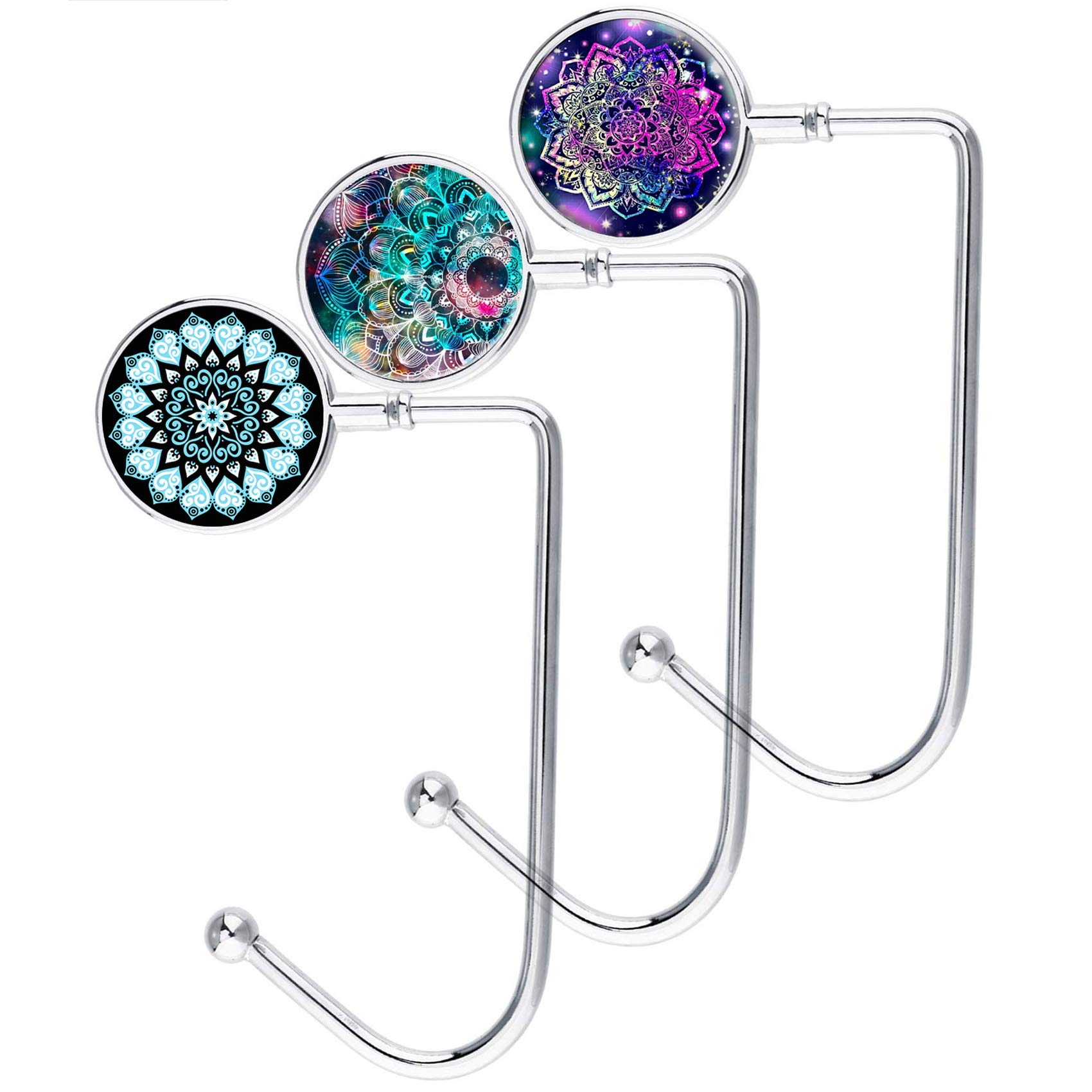 HJIAMA Taschenhaken 2er Set - Verstellbarer Taschenhalter Für Schreibtisch 0,3-3,5cm