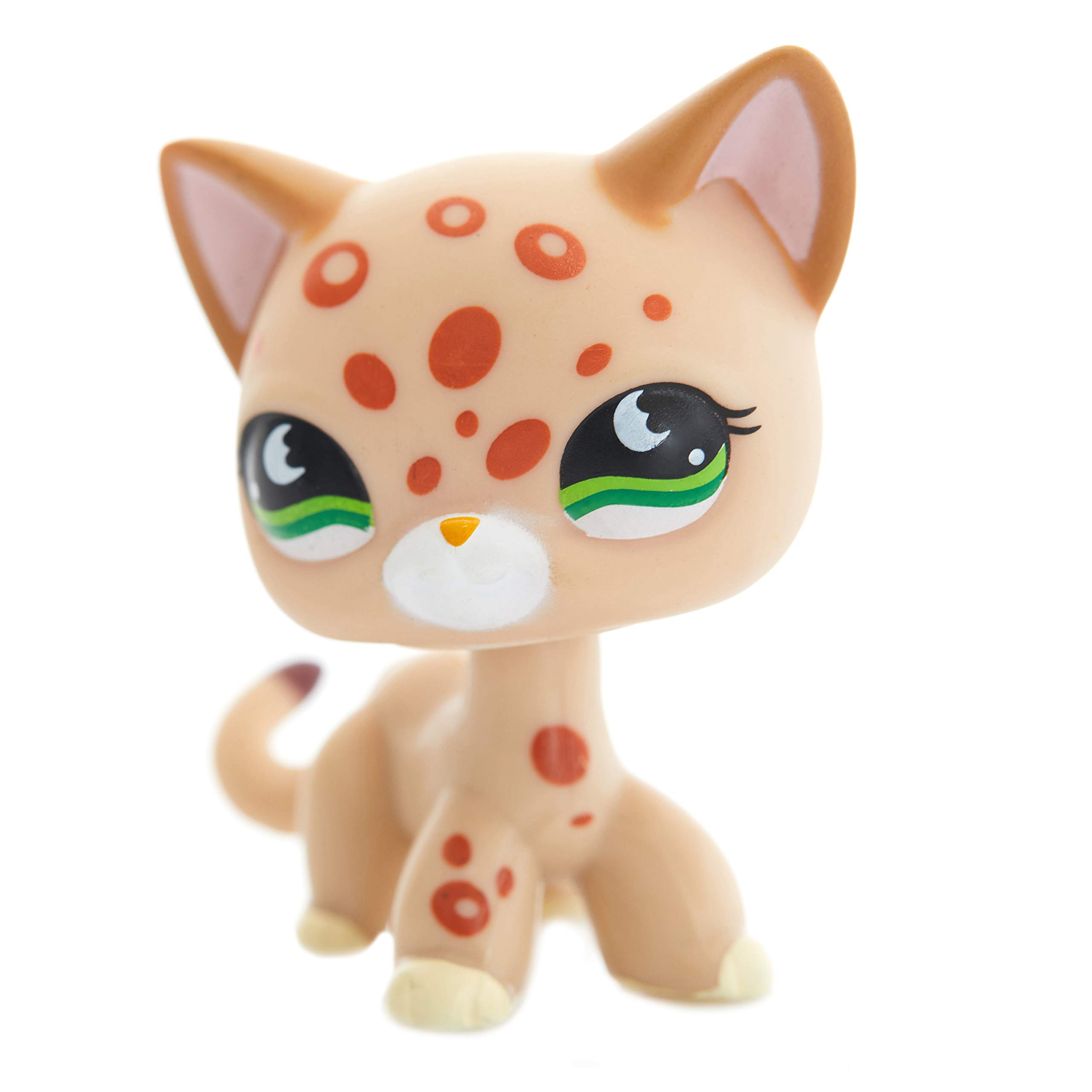 Buy Rare Mini Shorthair Cats Toy Orange Spots Leopard Kitty Little