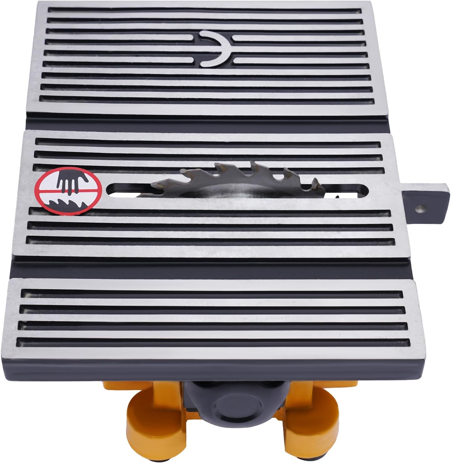 4" Mini Portable Table Saw, Compact Electric Cutting Machine with 3 Blades, Adjustable Miter Guide, High-Speed Motor – Perfect for DIY Crafts, Wood, Metal, Ceramic, Glass