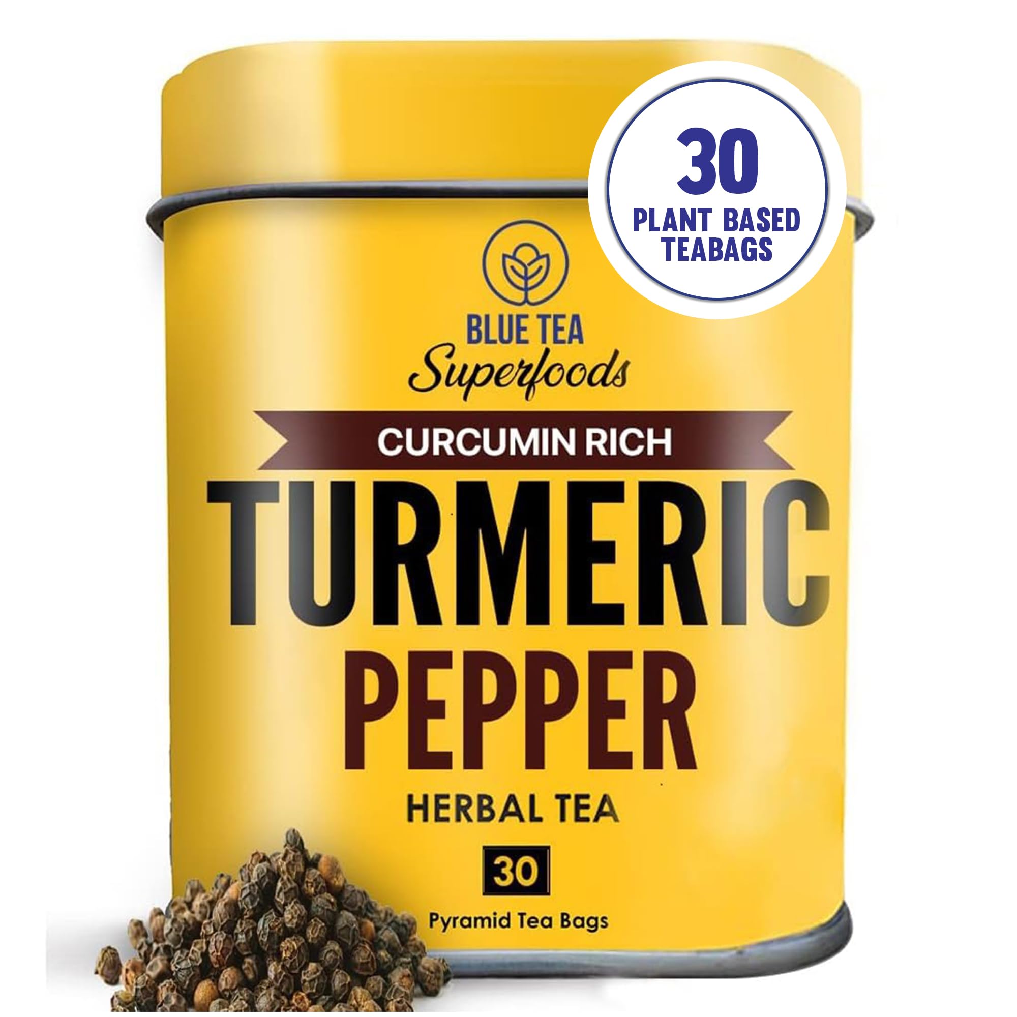 BLUE TEA Turmeric Pepper Tea