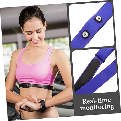 Miniatura 3 de BESPORTBLE Monitor de pecho correa elástica y cómoda antidesgaste material ajustable para deportes para entrenamiento de fitness