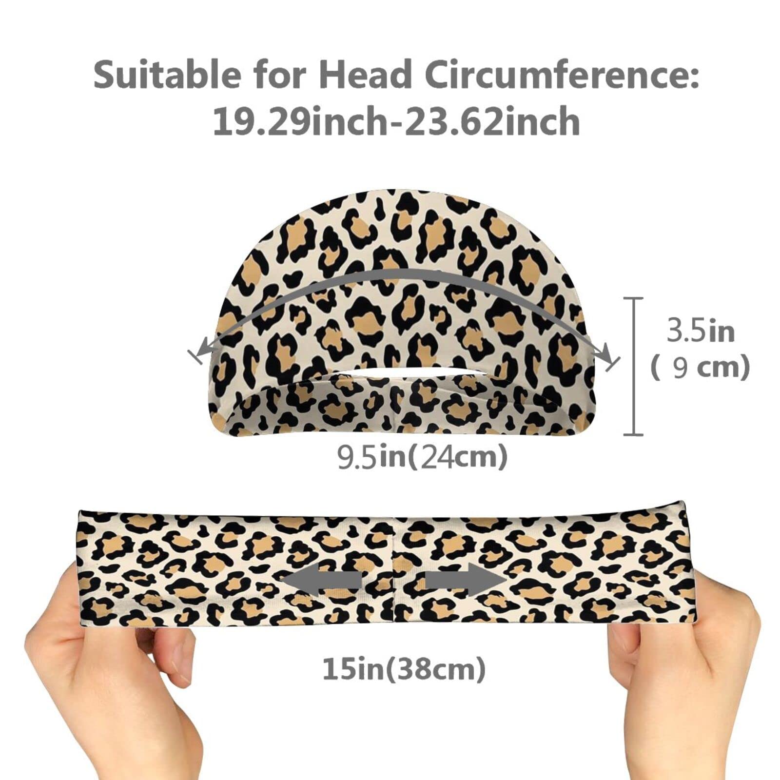 Amazon.co.jp: ヘッドバンド ヒョウ 豹柄 動物柄 ヘアバンド