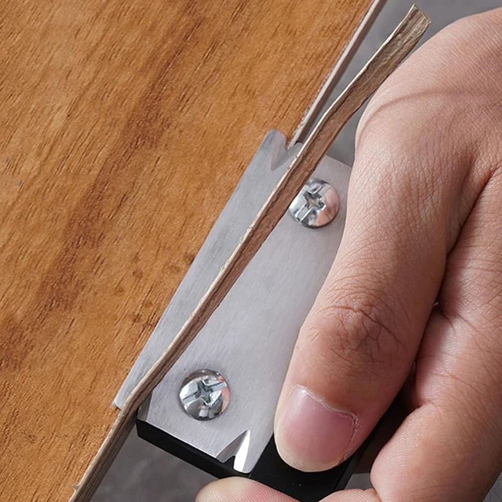 Compact Lightweight Edging Banding Trimmer, Woodworking Edging Banding Cutter Portable Hand Planer Cutter with 4 Corners for Wood Panels