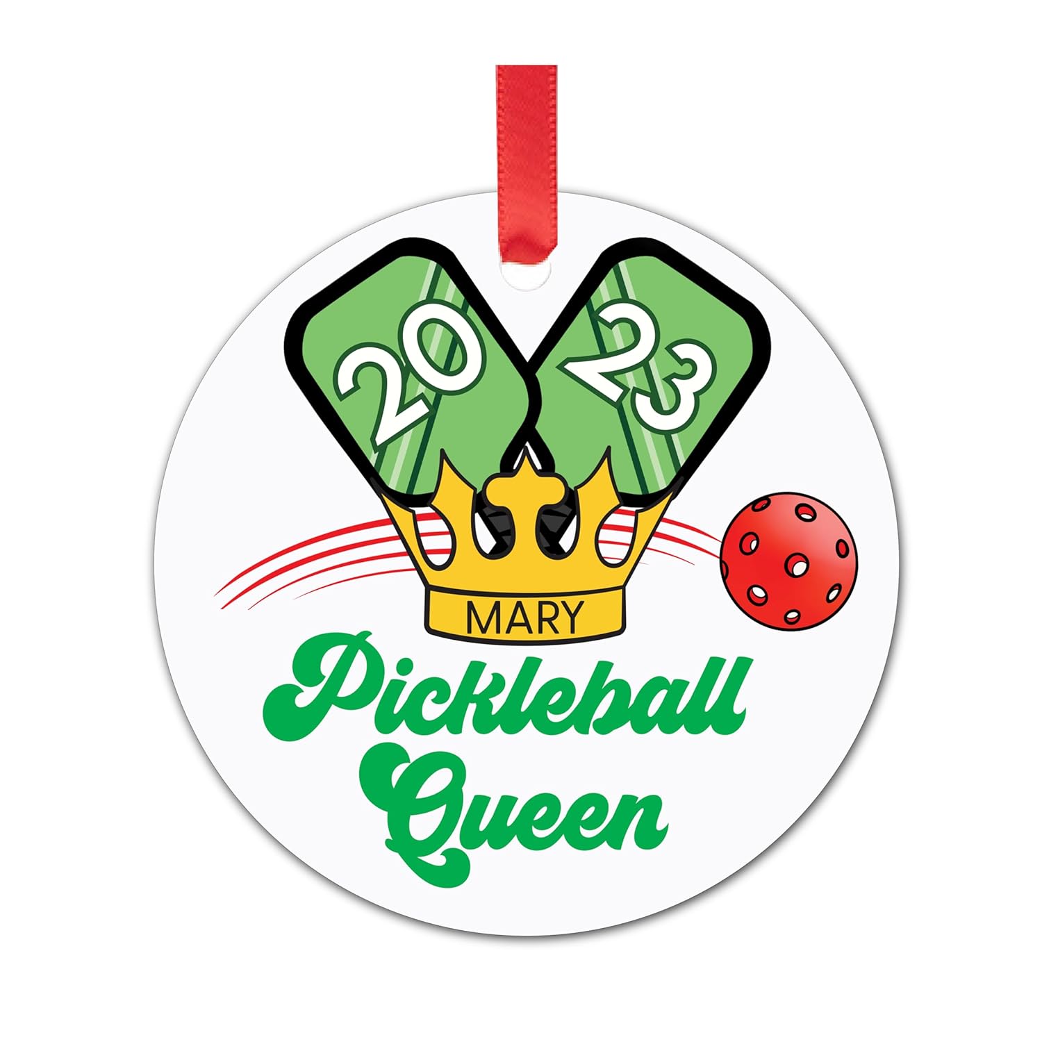 Pickleball Ornament Pickleball Gifts for Women Pickle