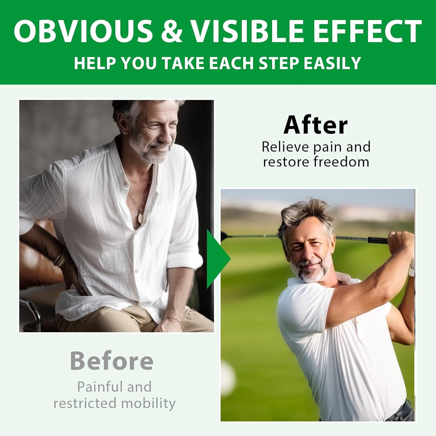 Sciatic Ner-ve Rel-ief, Natural Ingredients, Rich in Vitamins, Nutritional Support Supplement Capsules for Sciatica, Soothe & Comfort Hand, Finger, Waist, Buttock, Leg, Foot, 120 Capsules - Image 3