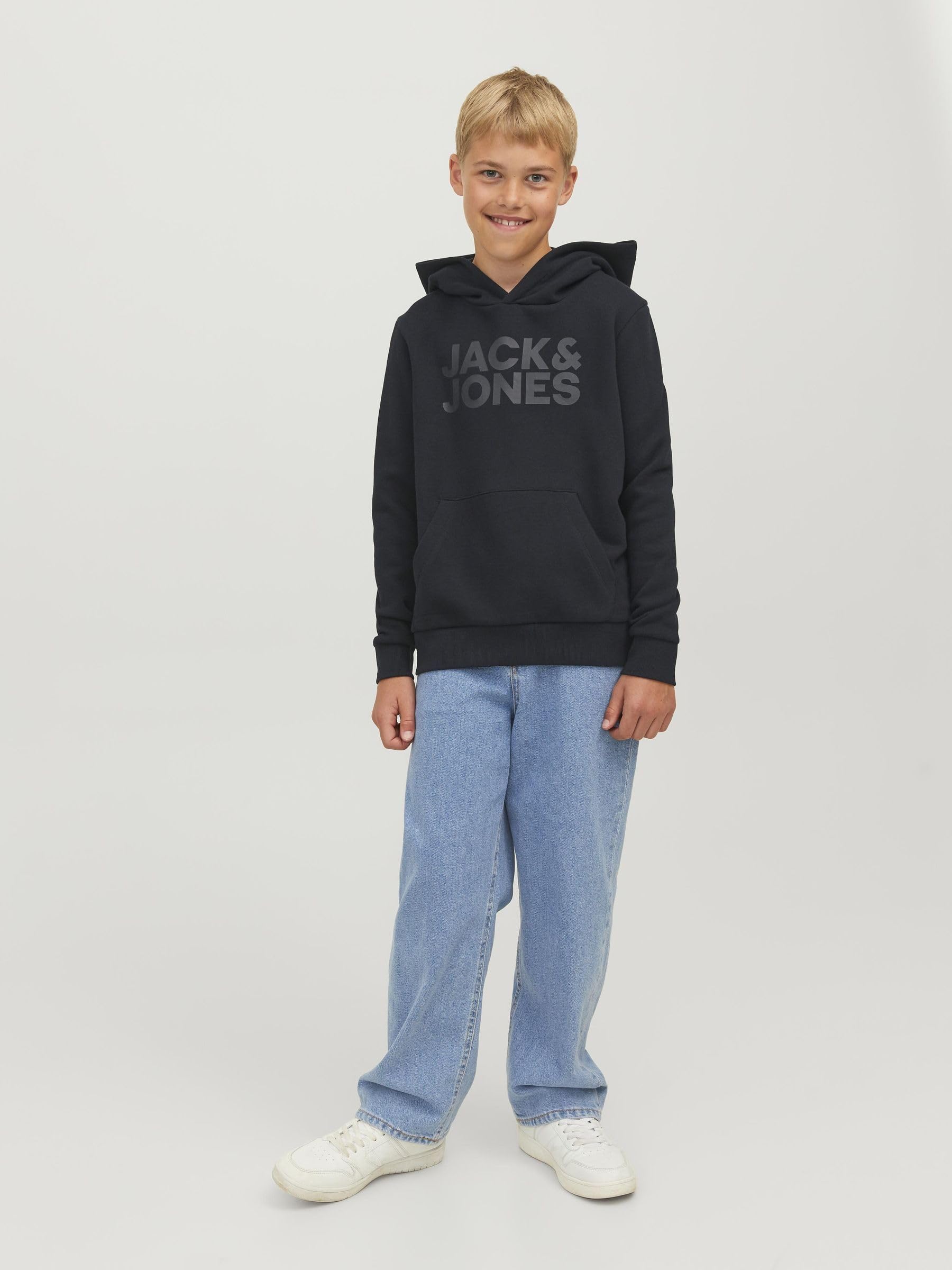 Jack & Jones Jungen Jjecorp Logo Sweat Hood Noos Jr Sweatshirt
