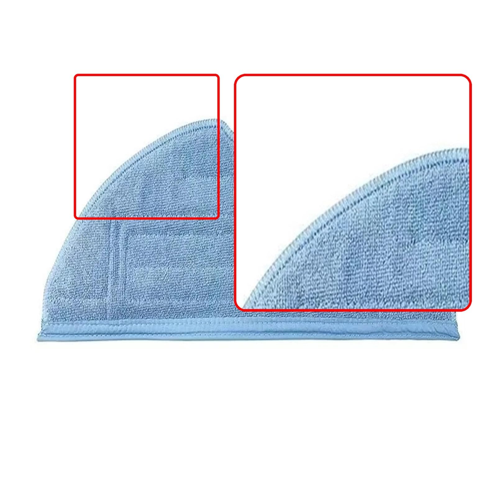 Almohadillas De Repuesto for Fregona De Microfibra, Compatibles Con Roborock, S7 S70 S75 S7Max S7MaxV T7s T7s Plus Robot Aspirador Repuesto De Fregona | 30PCS