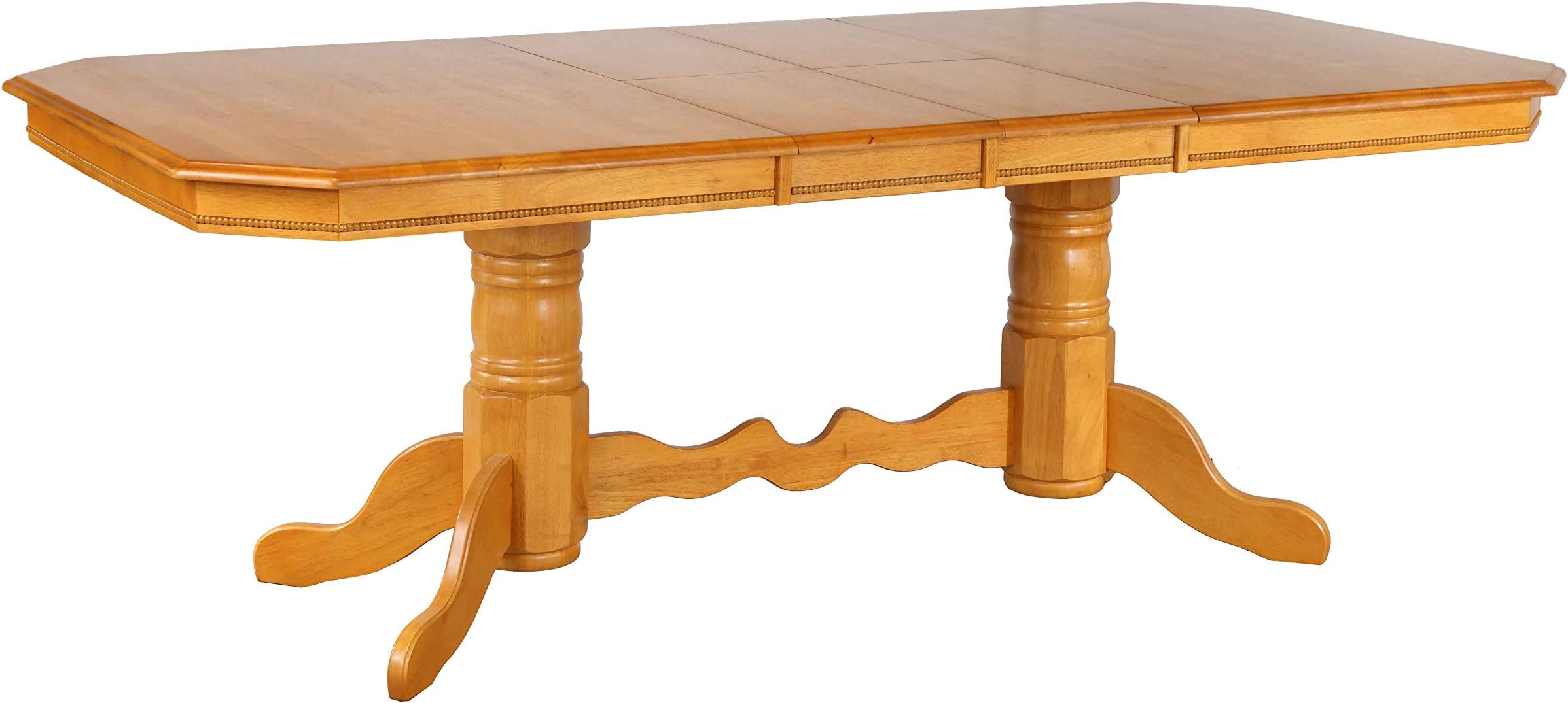 Sunset Trading Oak Selections Dining Table, Light Finish
