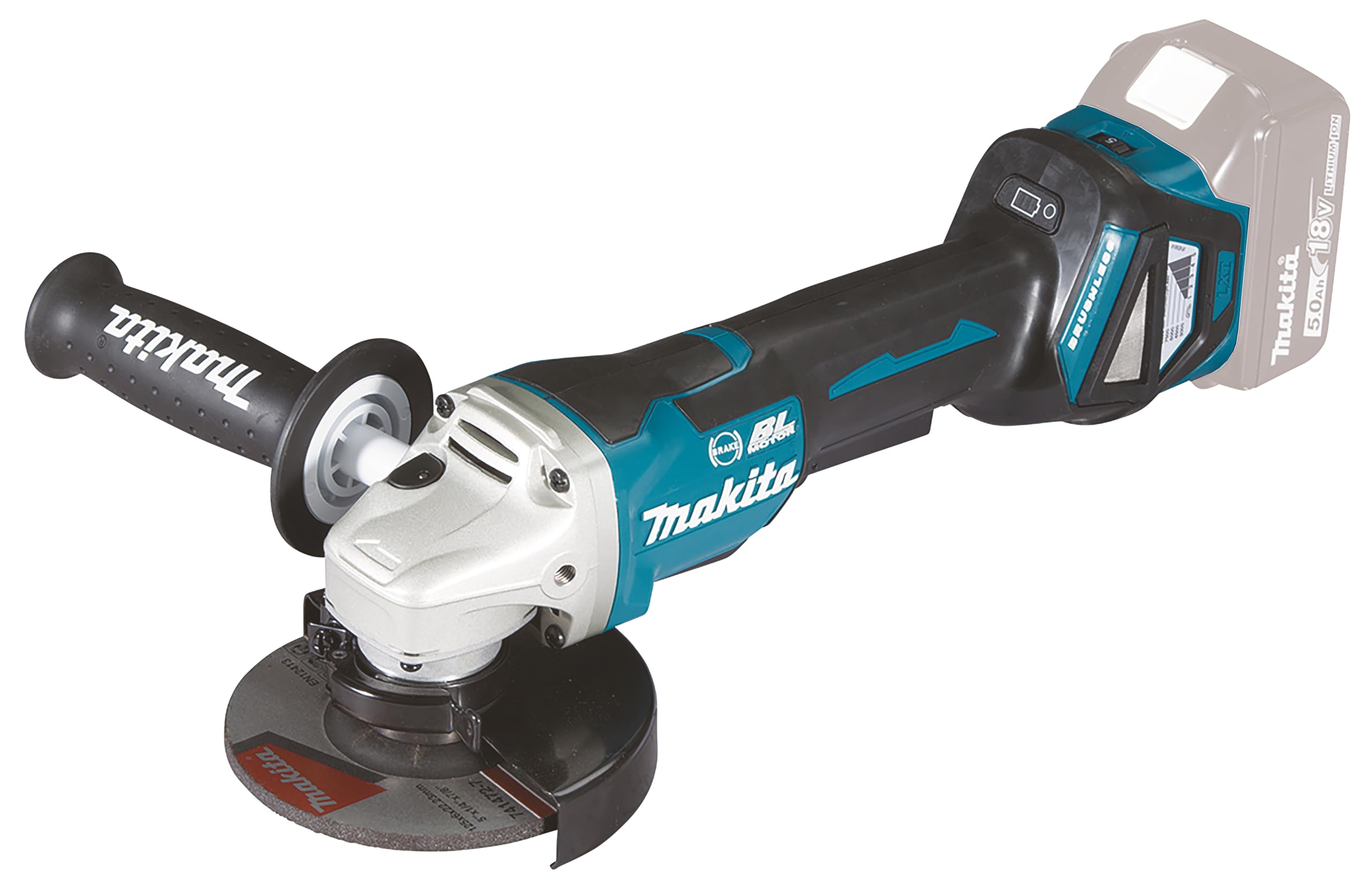 Meuleuse d'angle sans fil 18V LXT 125 mm - Makita DGA517Z