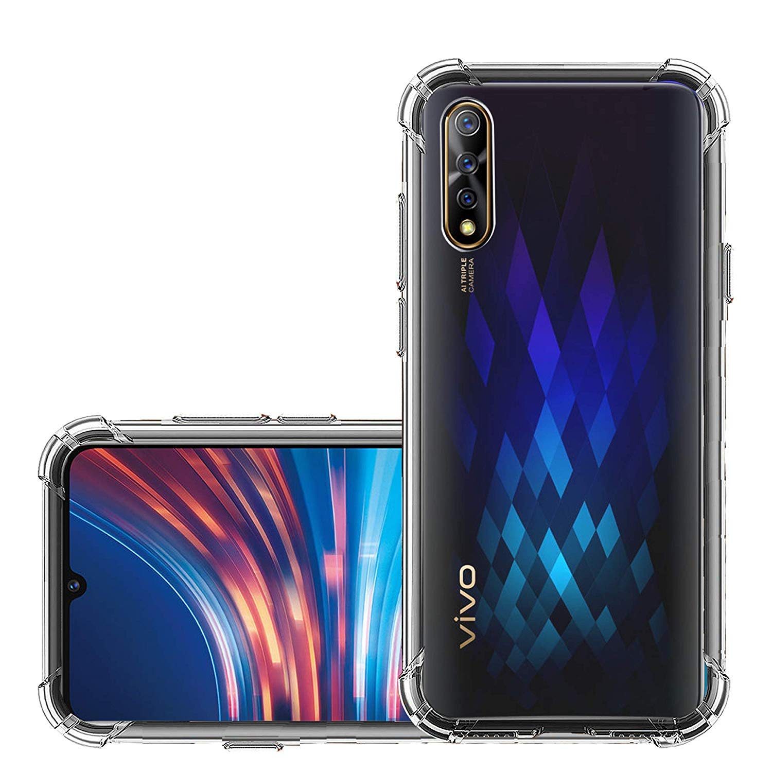 JGD PRODUCTS for Vivo S1, Vivo Z1x Premium Transparent Soft Silicon Back Cover [Transparent] (B0BTLPJRVP) Amazon Price History, Amazon Price Tracker