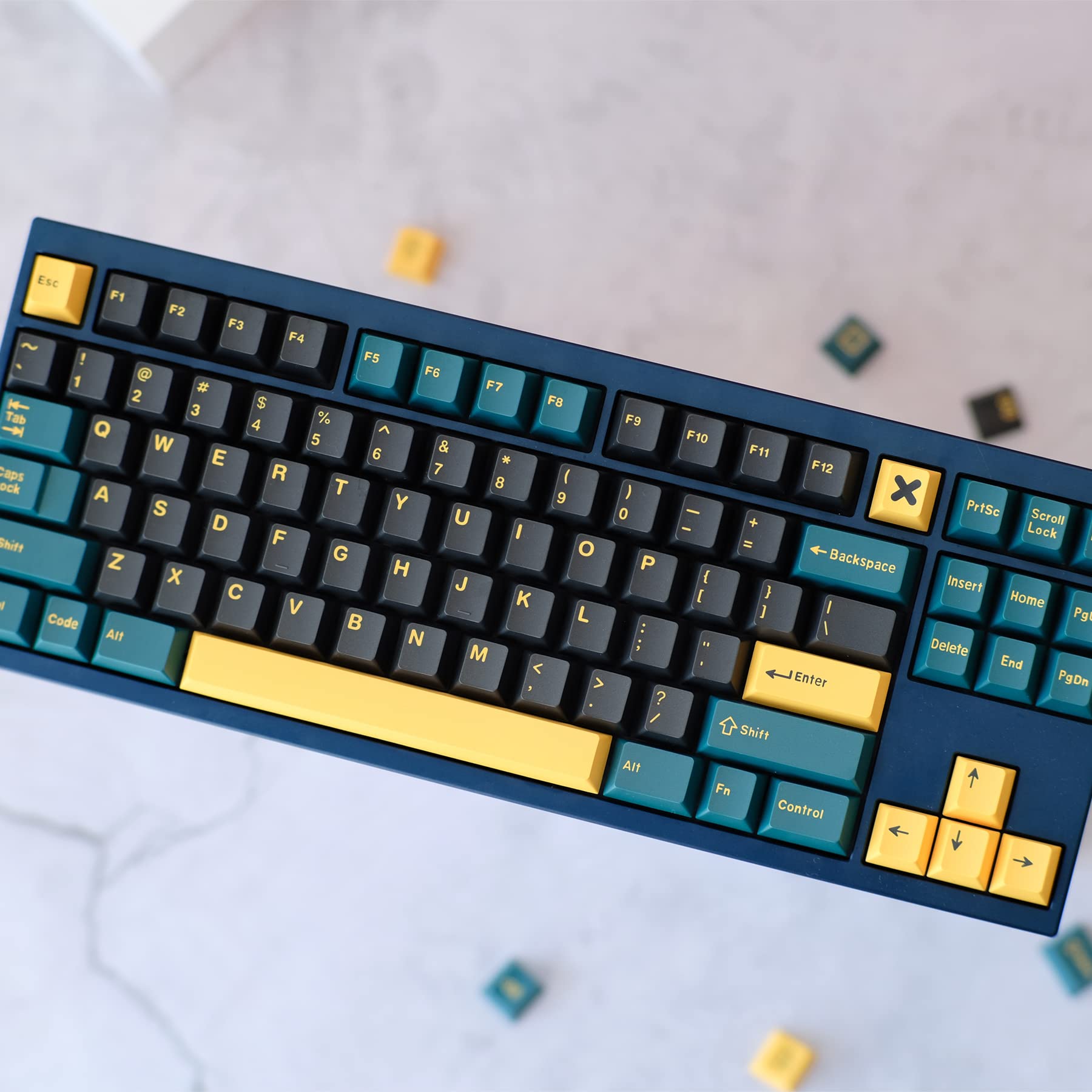 GMK Keycaps 143 Keys PBT Keycaps Cherry Profile DYESUB