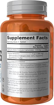 NOW Sports, Tribulus 1,000 mg, Double Strength, Men's Health, 90 Tabs