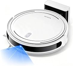Vyzzle Saugroboter mit Wischfunktion, 8.000 Pa Saugkraft, LDS-Navigation | Intelligente Kartierung, 8,3 cm ultraflaches Design, 150 Min. Laufzeit, App- & Alexa-Steuerung, ideal für Tierhaare, Teppiche