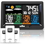 Weather Stations Wireless Indoor Outdoor with Multiple Sensors, 7.5