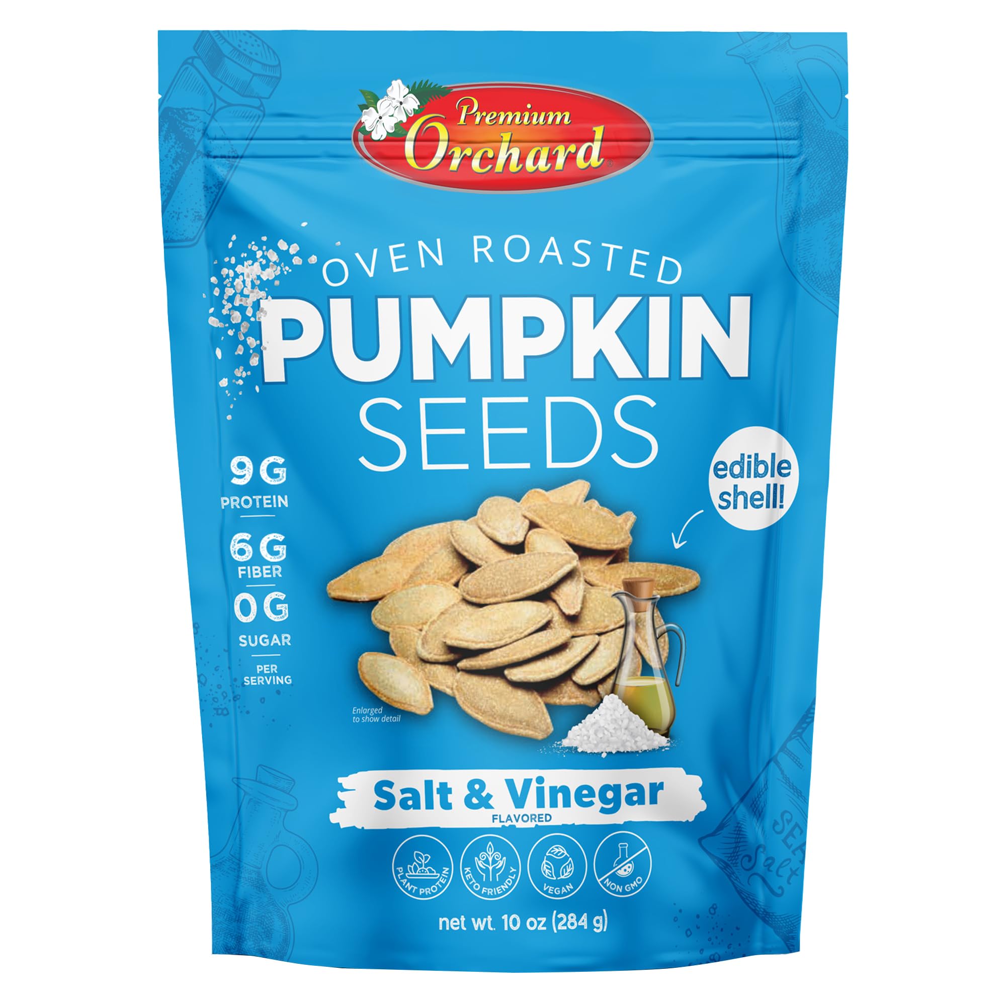 Amazon.com : PREMIUM ORCHARD Flavored Pumpkin Seeds Oven Roasted