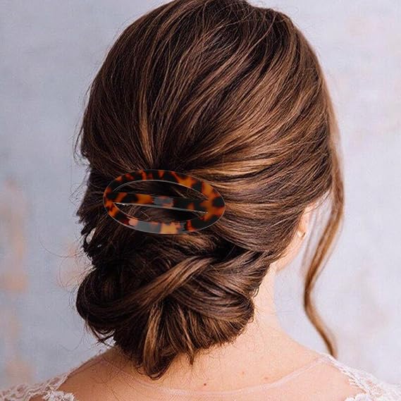 Hair Clips Barrettes for Women 4Pack French Barrettes Clips Non Slip Vintage HairClipStylish Hair Accessories for Women Girls