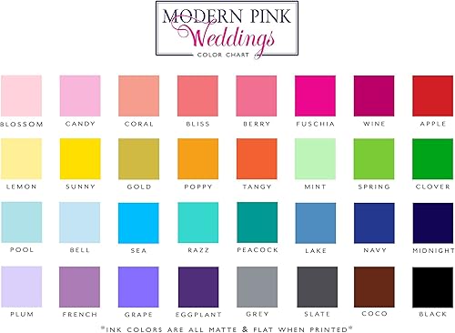 Miniatura 3 de Modern Pink Paper Elegant Engagement Party Invitation, Engagement Announcements, Engagement Party Invitations, Your choice of Quantity and Envelope