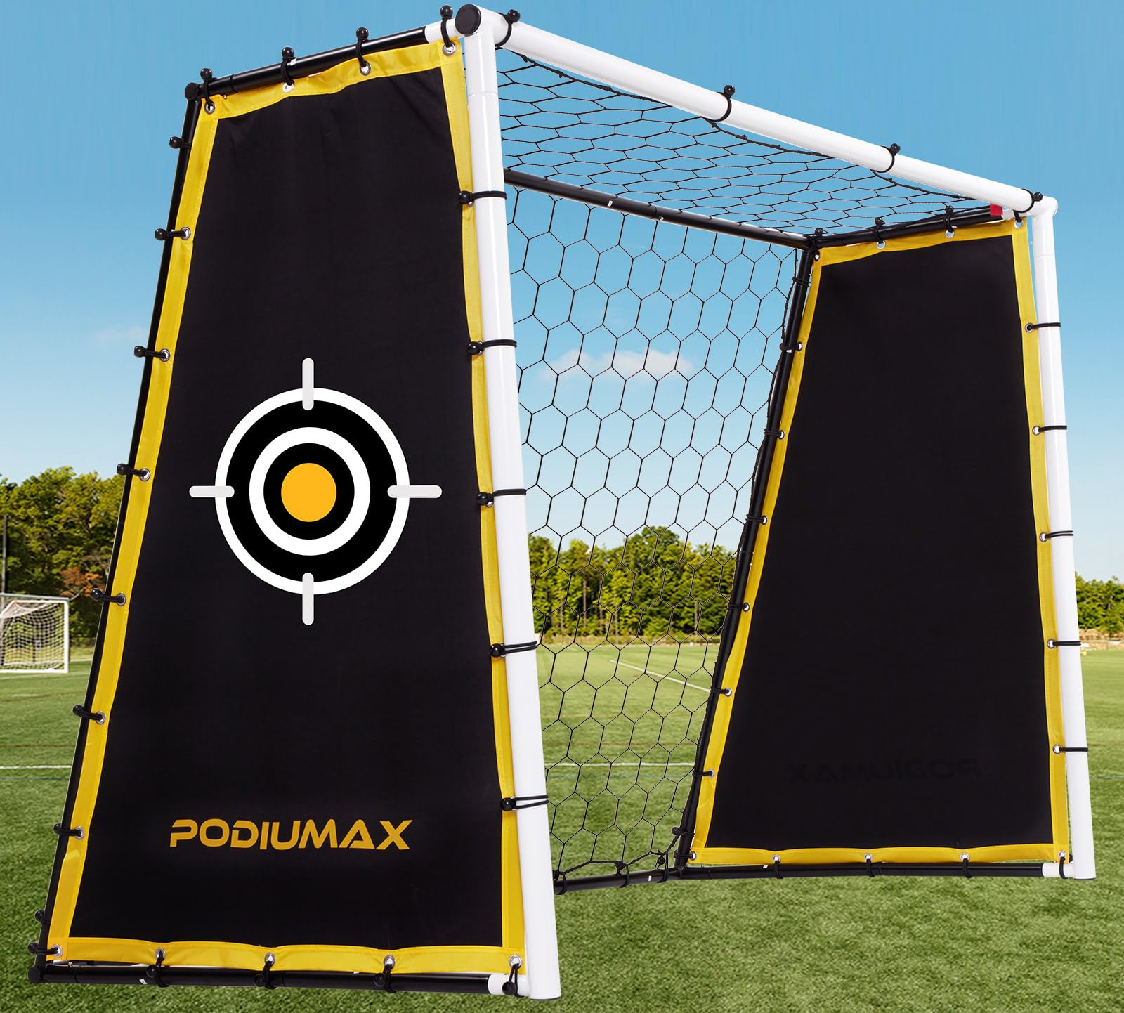 View 1 of ***PARTS ONLY***PodiuMax 4-in-1 Soccer Goal & Rebounder Net (7x5FT)