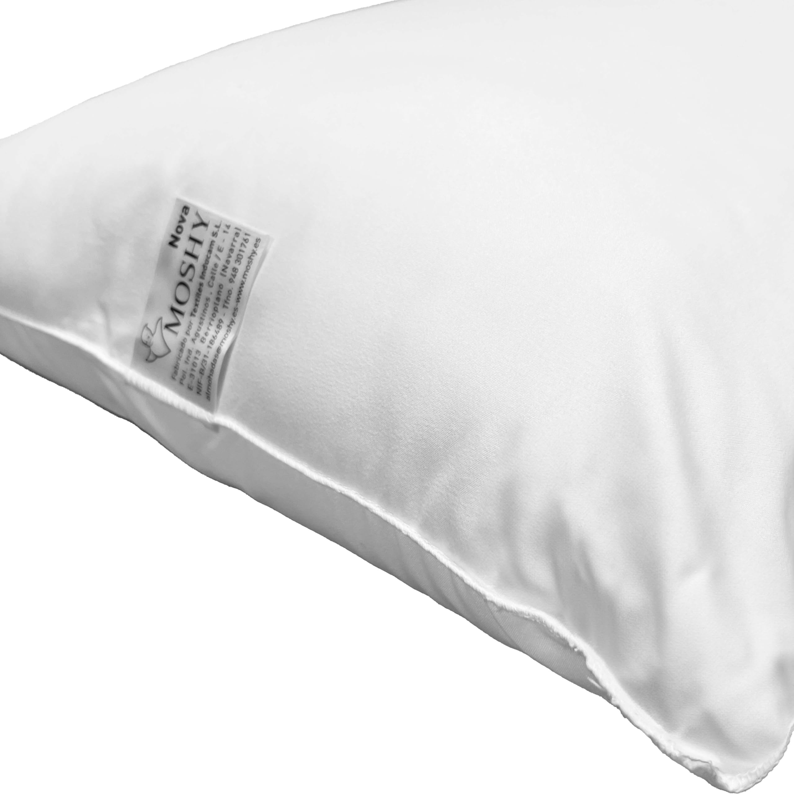 Almohada Nova Moshy de Fibra y 100% Poliéster 150 cm
