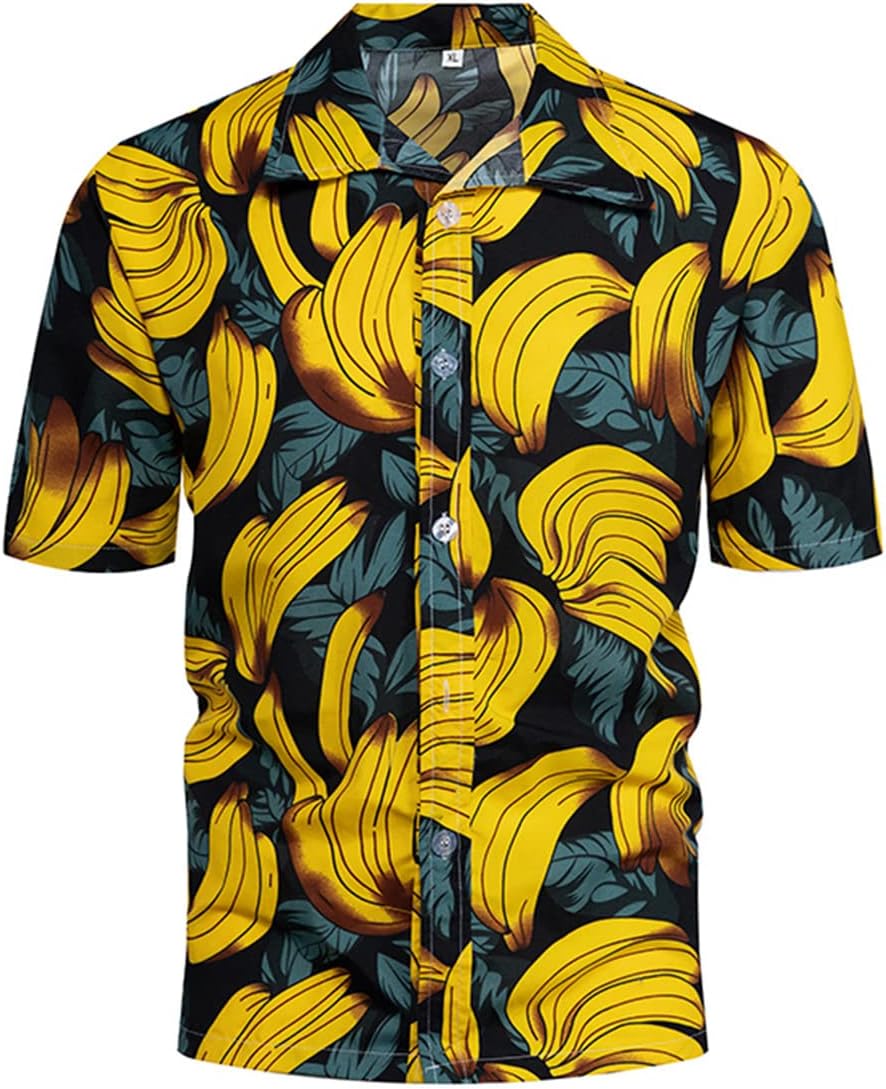 Hawaiian Shirt Chemise HawaÃ¯enne Jaune Chemise Hawaienne Enfant